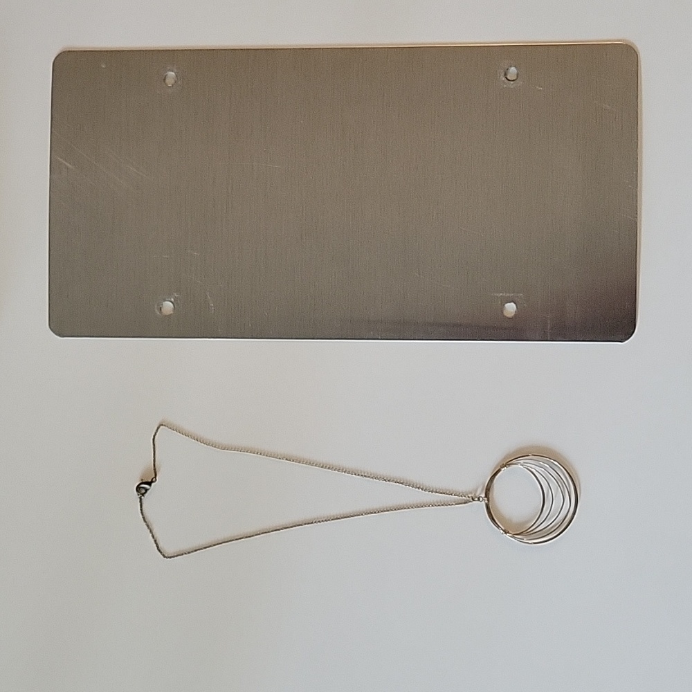 Silver Costume Necklace